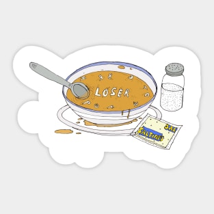 Loser Soup Sticker